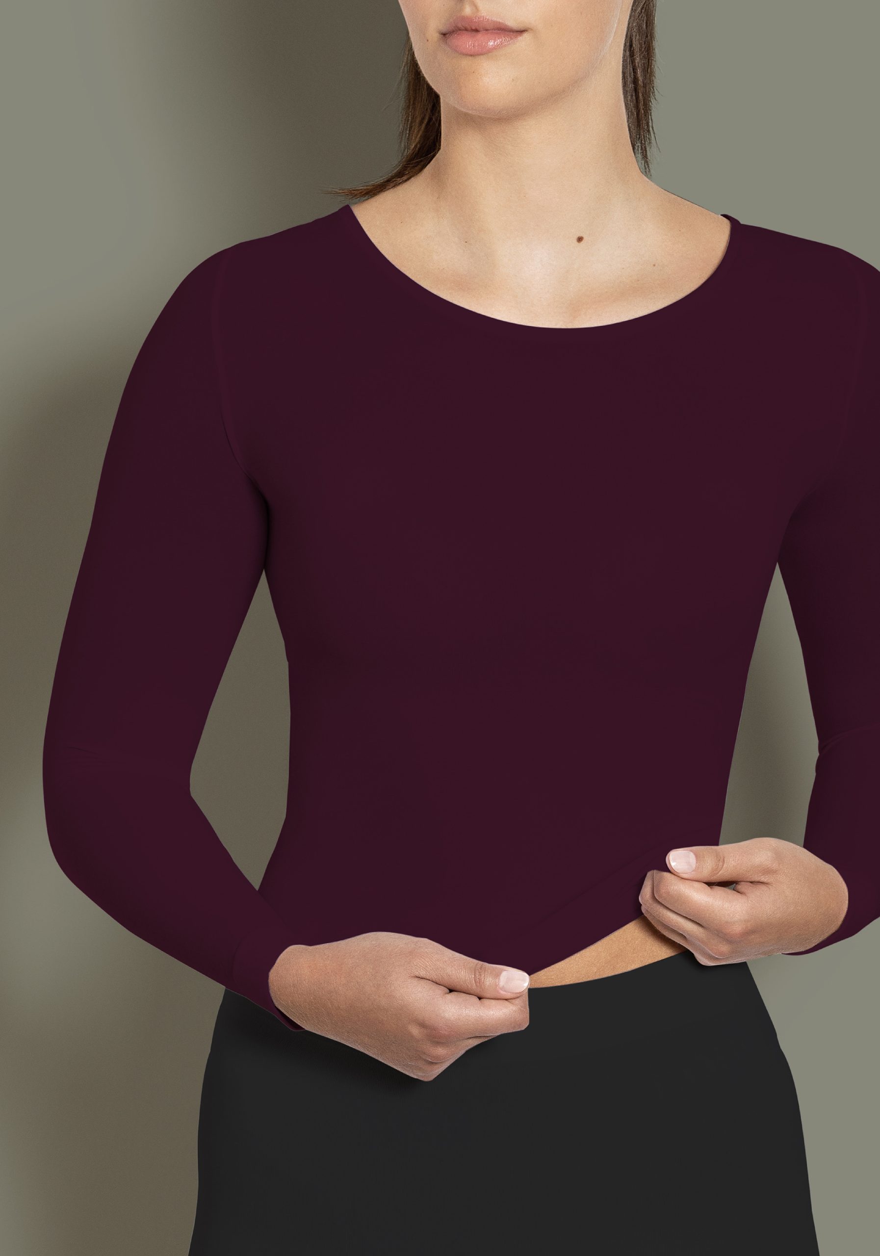 Long Sleeve U-Neck – Bild 30